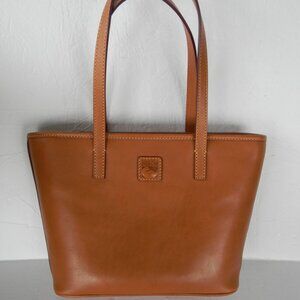 Dooney & Bourke Tan Leather Tote Bag
